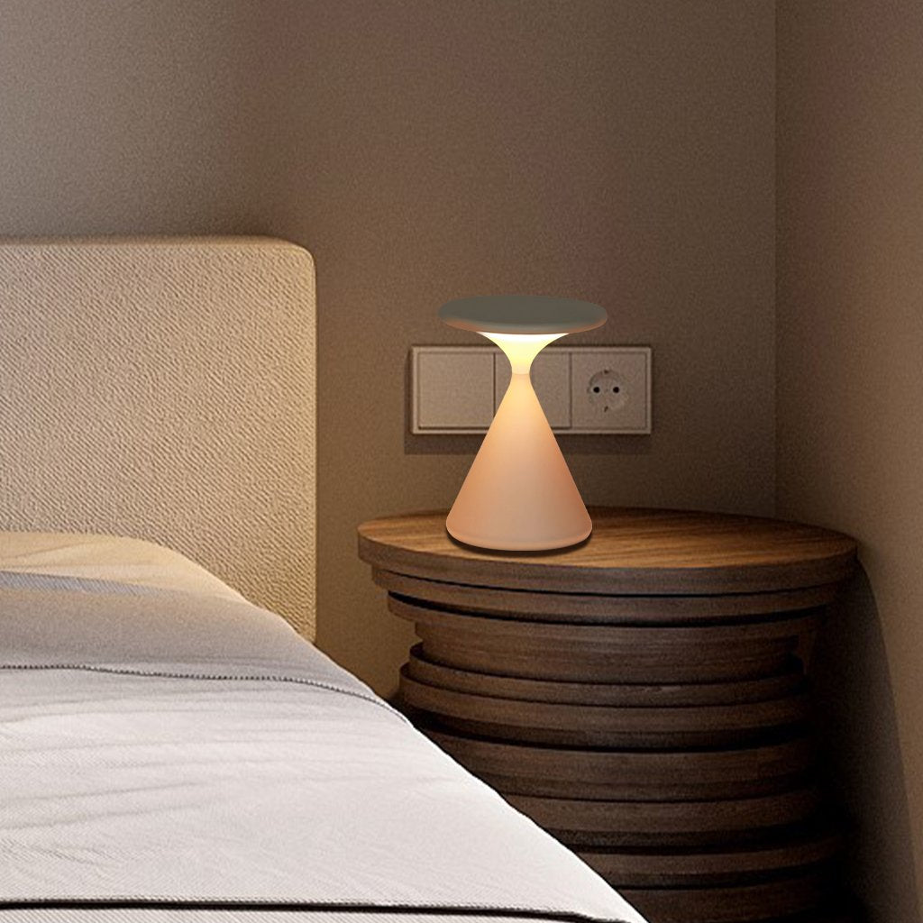 LumaSphere - Cordless Hourglass Table Lamp