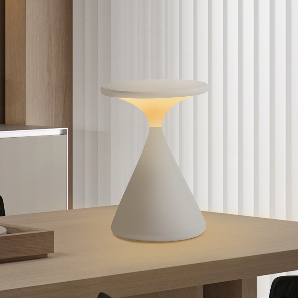 LumaSphere - Cordless Hourglass Table Lamp